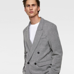 Sleeve Button Cowl Neck